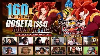 Official Launch Trailer | Gogeta (SS4) | Dragon Ball Fighterz [ Reaction Mashup Video ]