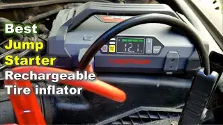 Powerful Jump Starter & Portable Rechargeable Tire Inflator: Best Jump Starter with Air Compressor?