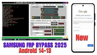 Samsung Frp Bypass 2025|Android 14/13 New Security 2024 July,August|100% Working Solutions