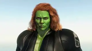 Black Widow She Hulk Transformation 2021