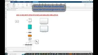 IEEE 33 BUS WITH WIND DFIG MATLAB SIMULINK SIMULATION MATLAB SIMULINK PROJECTS