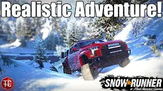 SnowRunner: A NEW WINTER OFF-ROAD ADVENTURE! (NEW MAP)