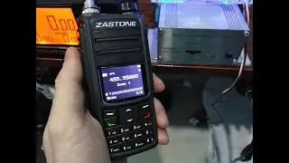 Работа в DMR через Satcom на станцию Zastone UV008+коробочка!