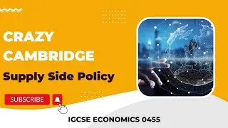 IGCSE ECONOMICS: SUPPLY-SIDE POLICY