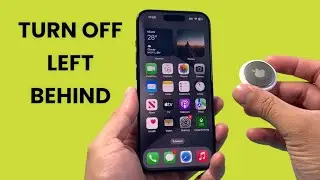 How To Turn Off Notify When Left Behind for AirTag
