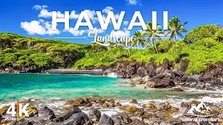 Discover Serenity: HAWAII - Relaxing Nature Movie 4K - Soothing Piano Music - Wonderful Nature