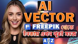 Ai Vector দিয়ে  Freepik থেকে ইনকাম A টু  Z | Freepik earn money | Make money with Ai | Nazmul Sikder