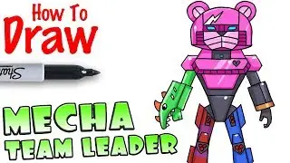 How to Draw Mecha Team Leader