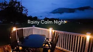 Relaxing Rainfall on the Norwegian countryside I Fall Asleep, relax, study With Rain Sound