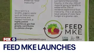 Food insecurity, food waste reduction; Mayor Johnson launches FEED MKE l FOX6 News Milwaukee