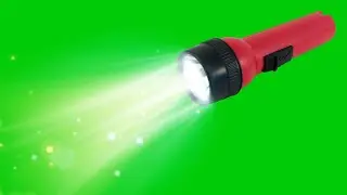 Green screen torch light effects