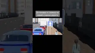 Остановка и стоянка на левой стороне дороги