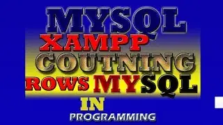 mysql programming how to count number rows - mysql techniques