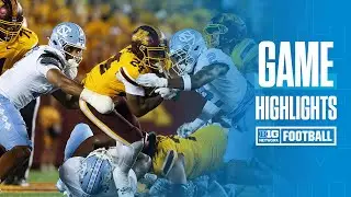 North Carolina at Minnesota | Highlights | Big Ten Football | 8/29/24