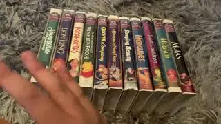 My Walt Disney Masterpiece Collection VHS Collection (2021 Edition)