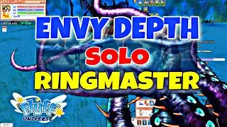 FLYFF UNIVERSE SOLO RINGMASTER  AT GREAT KRAKEN IN ENVY DEPTH (NORMAL MODE)