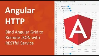 Angular HTTP Tutorial: Angular Grid/Material Table with JSON & REST API