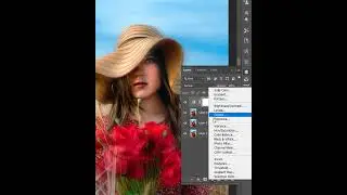 Dream Look Portrait in Photoshop | Photoshop Tutorials | Youtube Shorts 