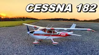 HUGE SCALE Cessna 182 RC Plane UNDER $150!!! - TheRcSaylors