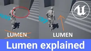 LUMEN is a Big Deal! - Unreal Engine 5 & UE 4 LIGHTING Difference (Live Example)