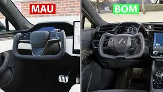 Como a Lexus corrigiu o volante ERRADO da Tesla