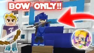 Bow ONLY Challenge in Bedwars!! 😱🤩 (Blockman GO Blocky Mods)