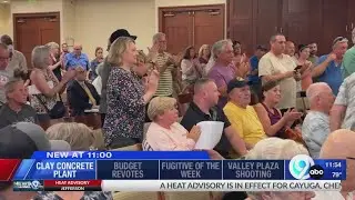 Permit Denied: Clay Town Board strikes down creation for proposed concrete batch plant