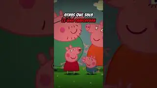 ¿QUE TIENE PEPPA PIG DEL OTRO LADO DE LA CARA?