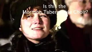 Does the Mormon Tabernacle Choir sing 'Carol of the Bells' in the Santa Clause (1994)?