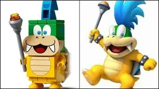 LEGO Super Mario Characters VS REAL Super Mario Characters: Part 1