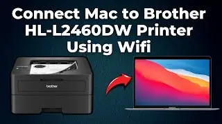 How To Connect Mac to Brother HL-L2460DW Printer Using Wifi (Step By Step)