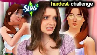 Attempting the HARDEST Sims 3 challenge... (Sims 3 Store Legacy)