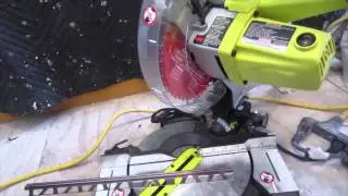 How to cut Schluter Aluminum trim for tile edges
