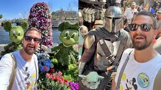 Disney's EPCOT Flower & Garden Festival 2023 & Meeting The Mandalorian + Grogu At Hollywood Studios!