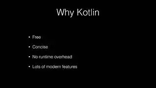 #1 What is Kotlin