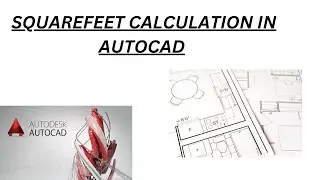 How to calculate square feet in Autocad