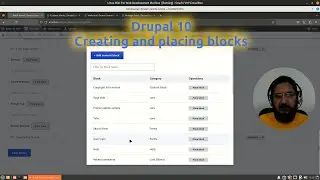 Drupal 10 - Creating and placing blocks