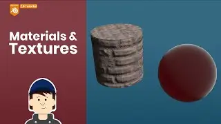 [Blender 2.8] How to use materials and textures in Blender