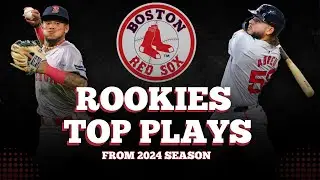 INCREDIBLE Plays From Red Sox Rookies During 2024 Season