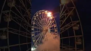 Ferris Wheel Catches Fire At Festival