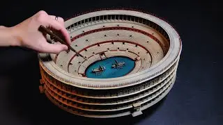 Making a Colosseum Diorama, but Adding Water and Boats