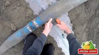 Вкручиваем краники в лайфлет 07 05 2015