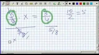 Oddiy kasrlarni bo'lishga misollar. Matematika 6-sinf. 16-dars