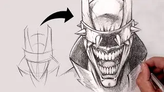 How To Draw the Batman Who Laughs