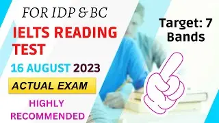 IELTS reading practice test with answers general training | august 2023