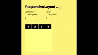 Use of display flex in css 