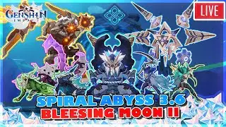 【Genshin Impact】Beresin Spiral Abyss Sebelum Reset, Inget da Double Talent Book | Review/Help Monggo