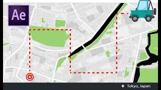 After Effects Tutorials Car Path Animation
