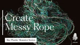 Messy Rope in Cinema 4d, Arnold and Reeper