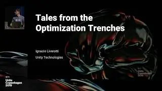 Tales from the optimization trenches - Unite Copenhagen